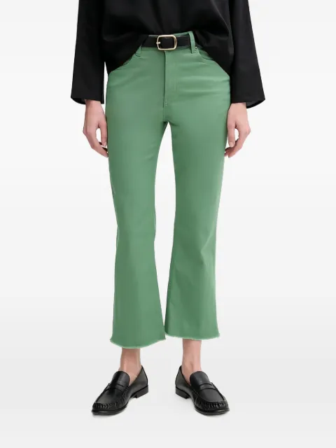 Benetton frayed trousers