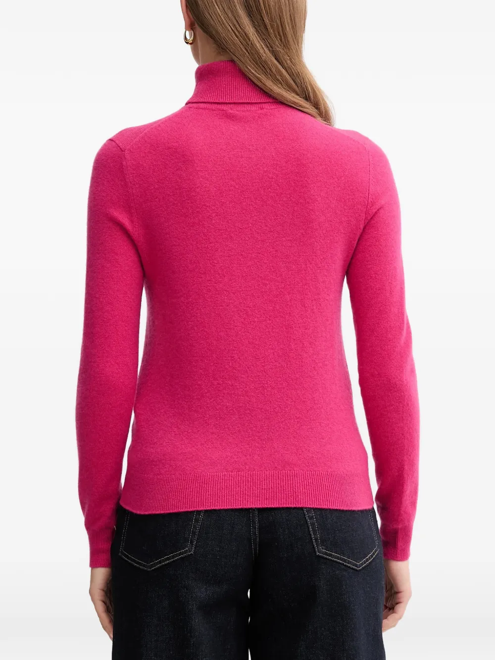 Benetton Gebreide coltrui Roze