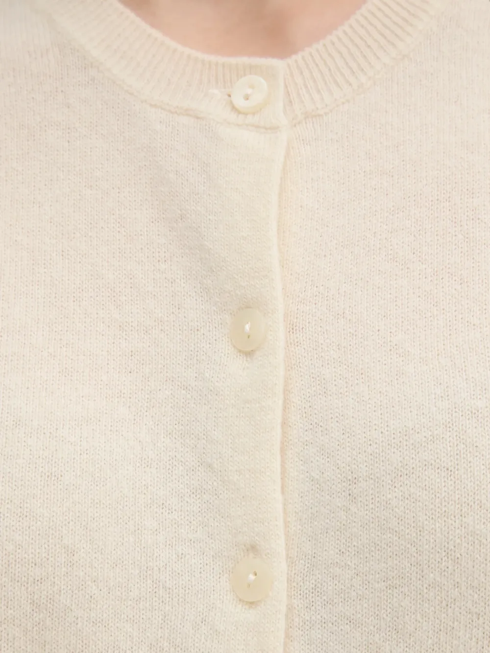 Benetton Gebreid vest Beige