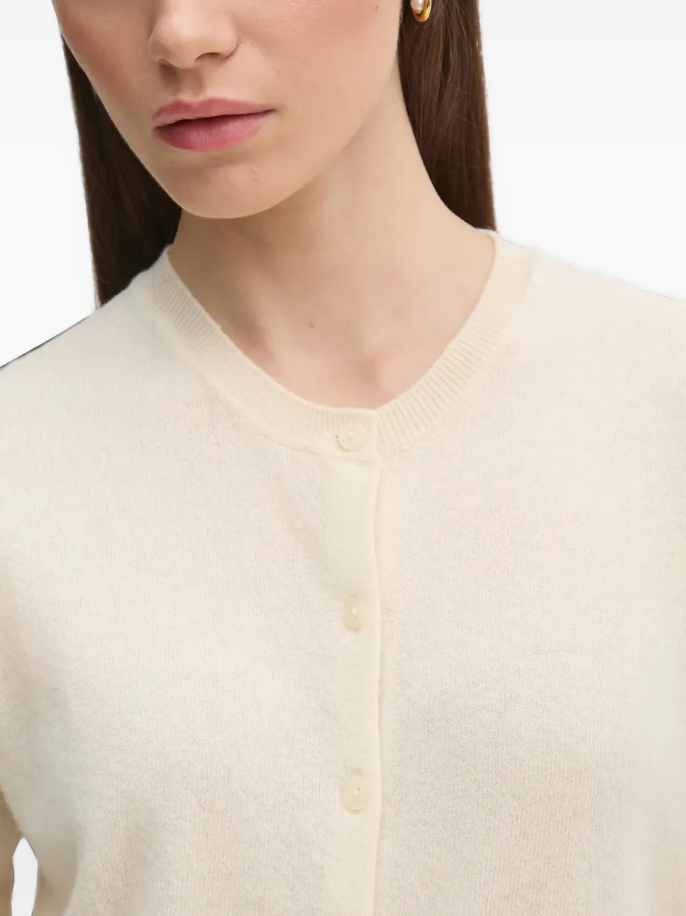 Benetton Gebreid vest Beige