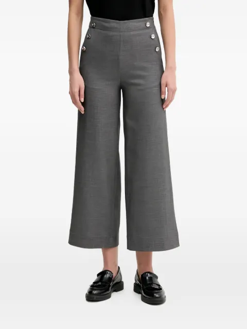 Benetton 纽扣细节长裤