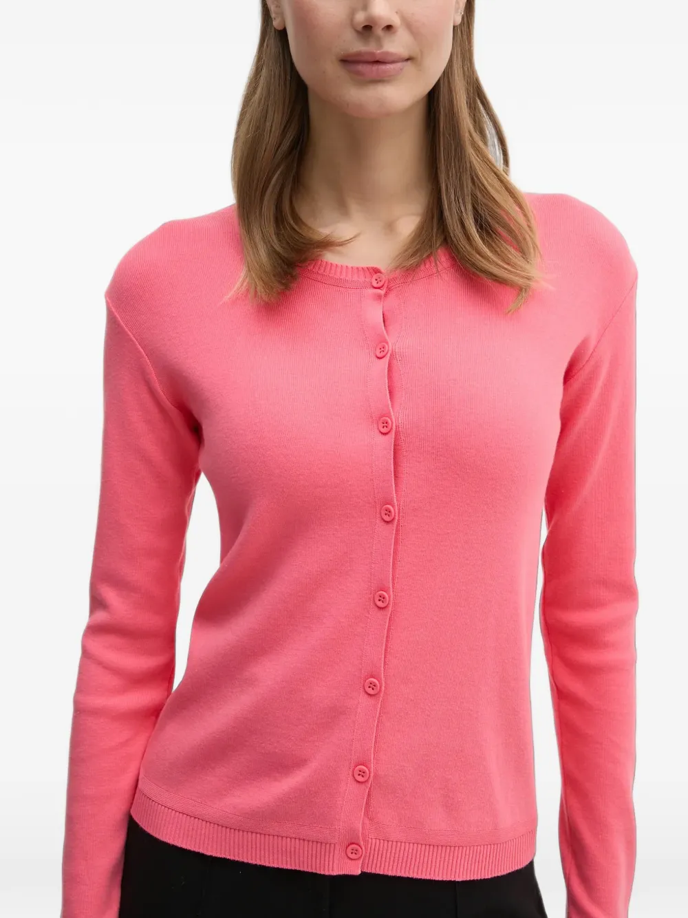 Benetton Vest met ronde hals Roze