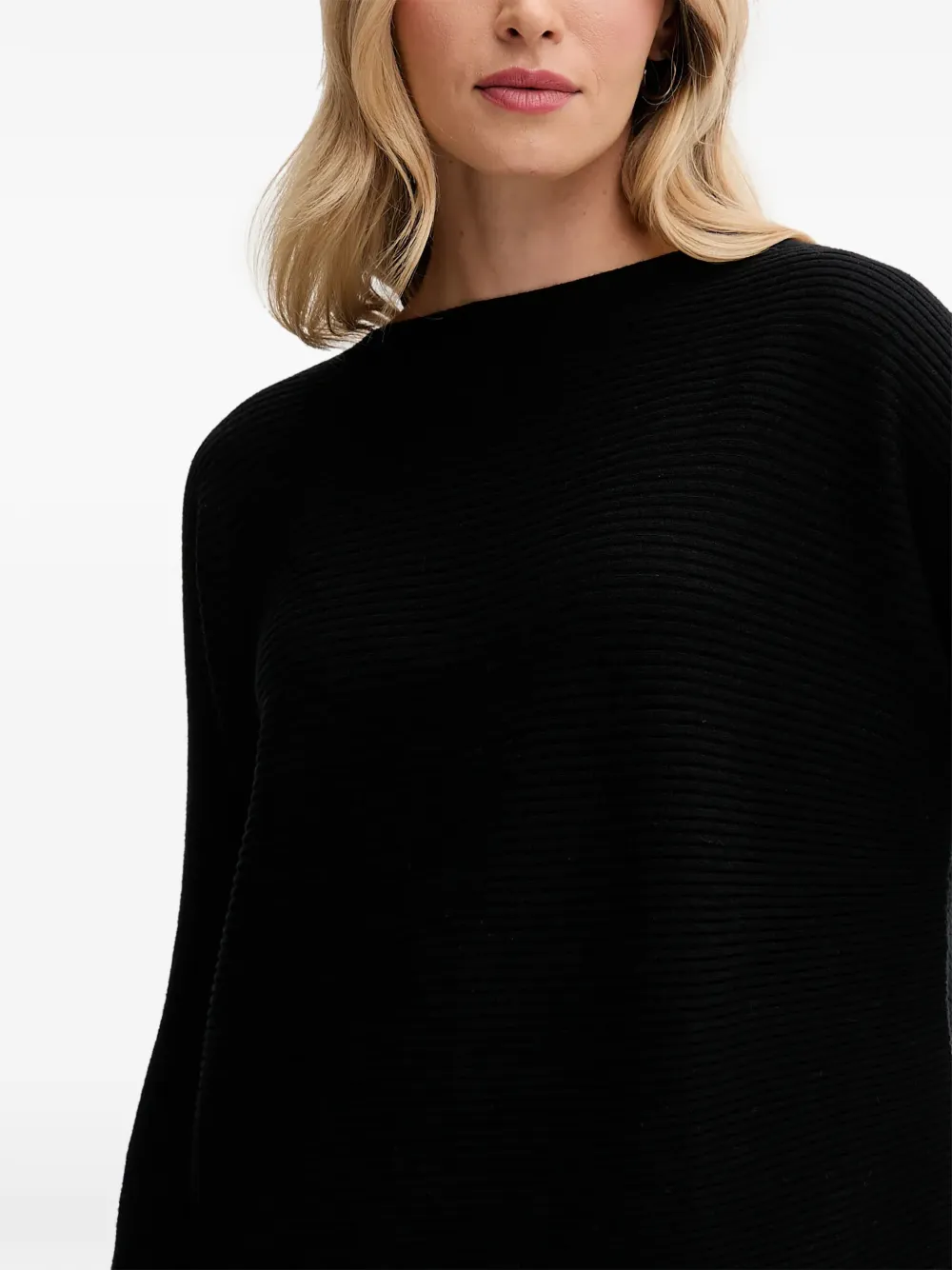 Benetton Trui met lange mouwen Zwart