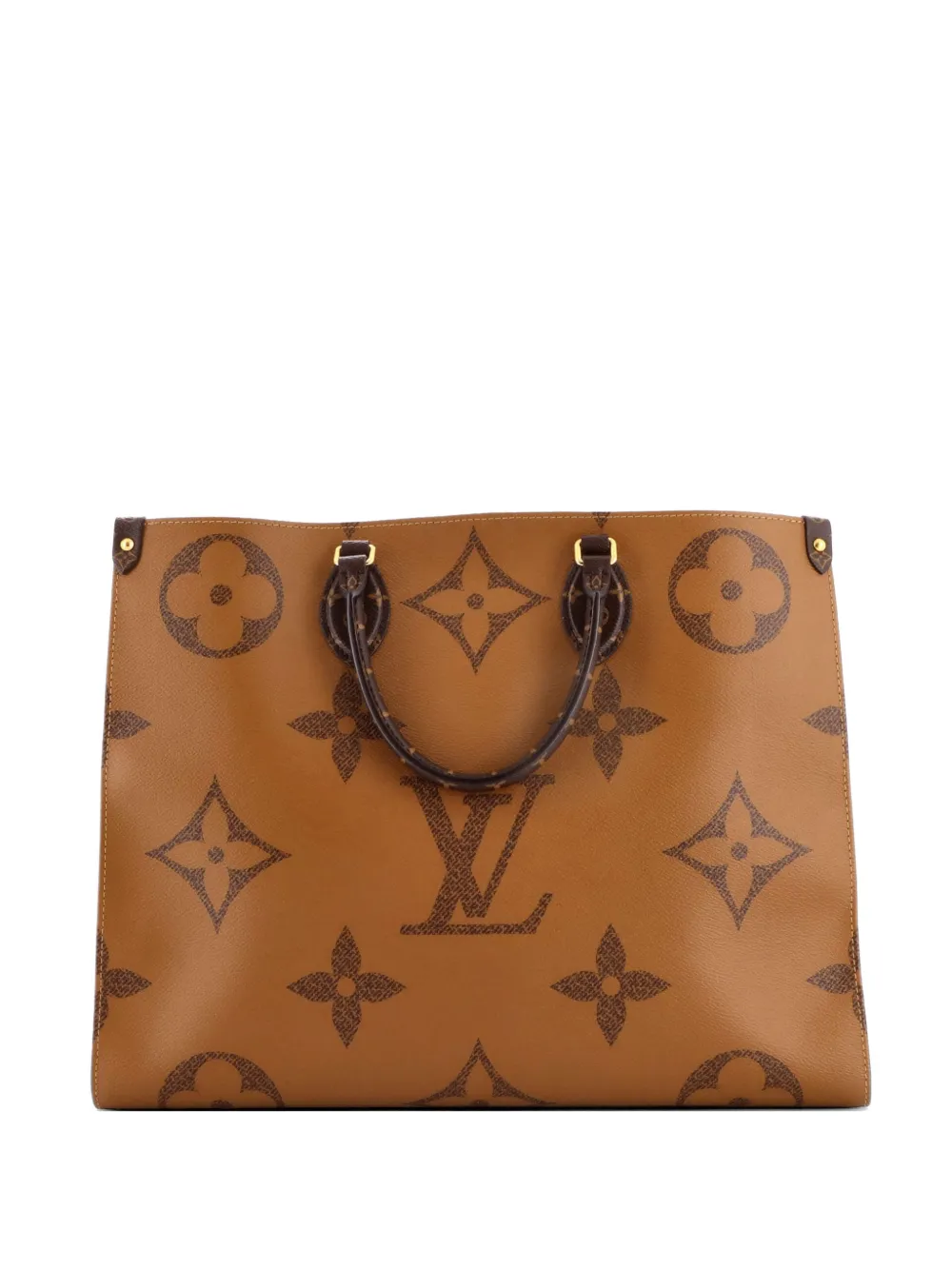 Louis Vuitton Pre-Owned OnTheGo Reverse Monogram Giant GM tote bag - Marrone