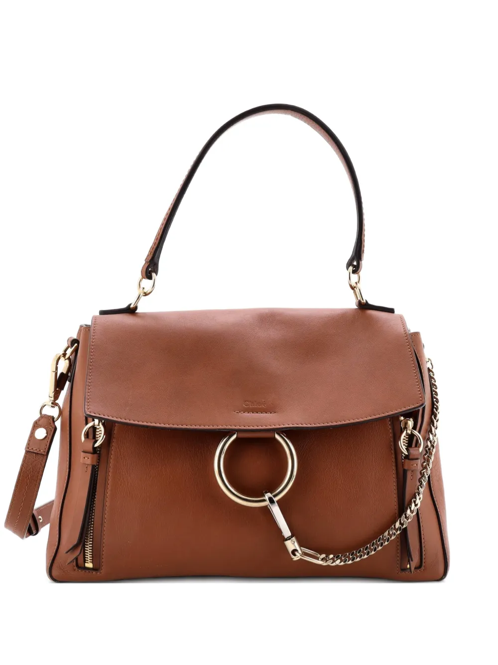 Chloé Pre-Owned Faye Day Bag Leather Medium satchel - Marrone