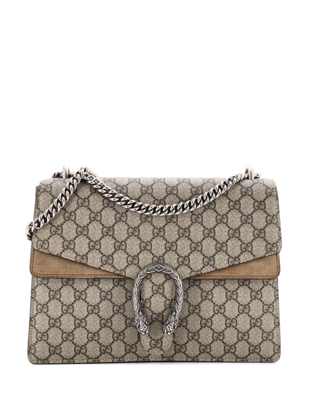 Gucci Pre-Owned Dionysus Bag GG Coated Canvas Medium shoulder bag - Marrone