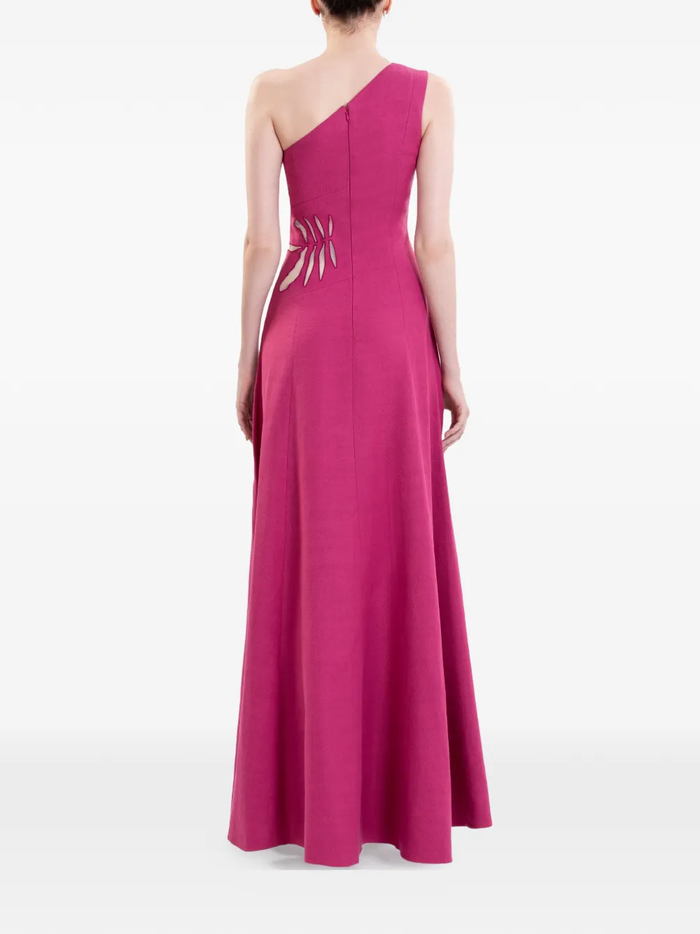 Saiid Kobeisy Asymmetrische jurk Roze