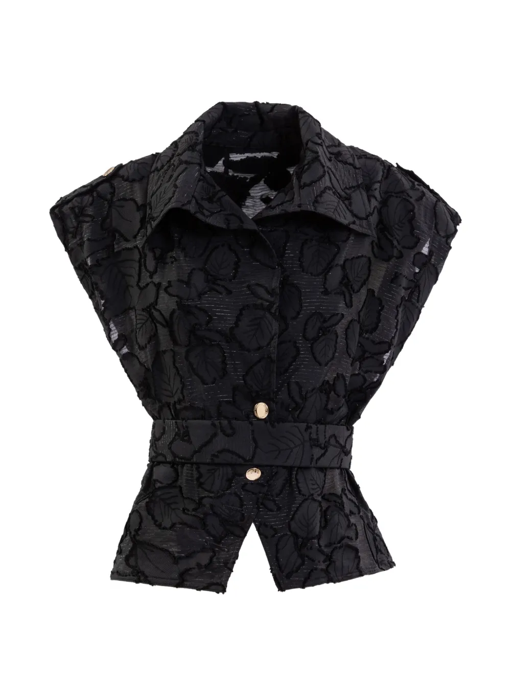 Saiid Kobeisy Set blusa e pantaloni - Nero