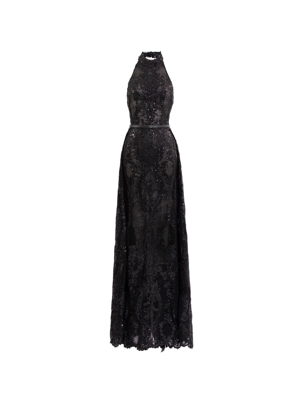 Saiid Kobeisy embroidered lace dress