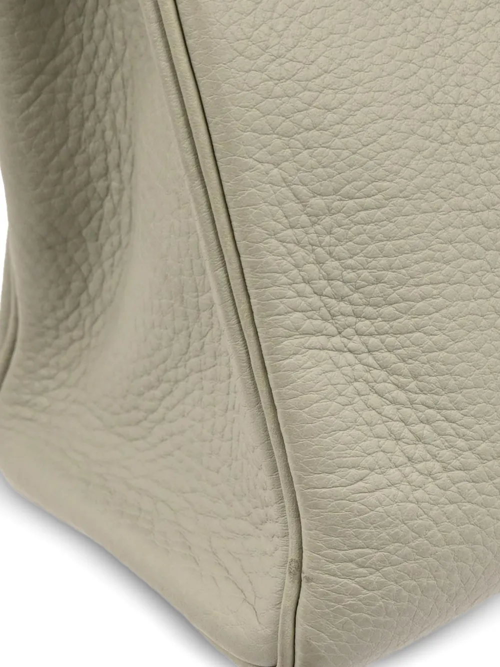 Hermès Pre-owned 2004 Top Handle Leather Handbag in Grey, view 3
