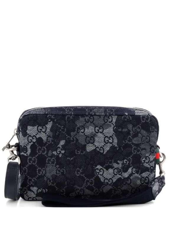 Gucci Pre-Owned コンバーティブル カモフラージュ GG デニム