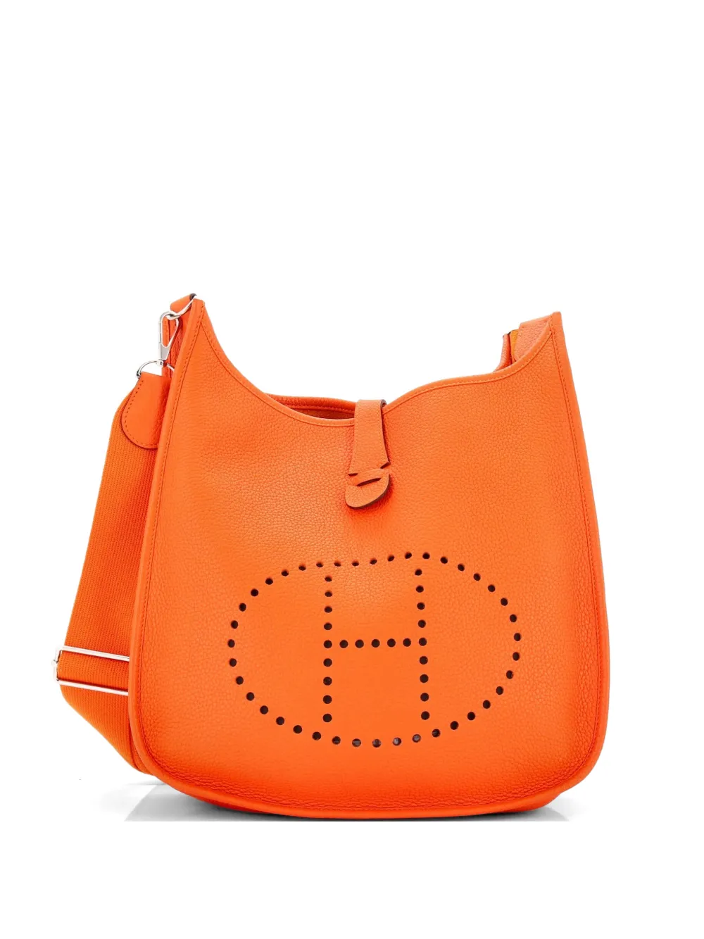 Hermès Pre-Owned Evelyne Bag Gen III Clemence GM crossbody bag - Arancione