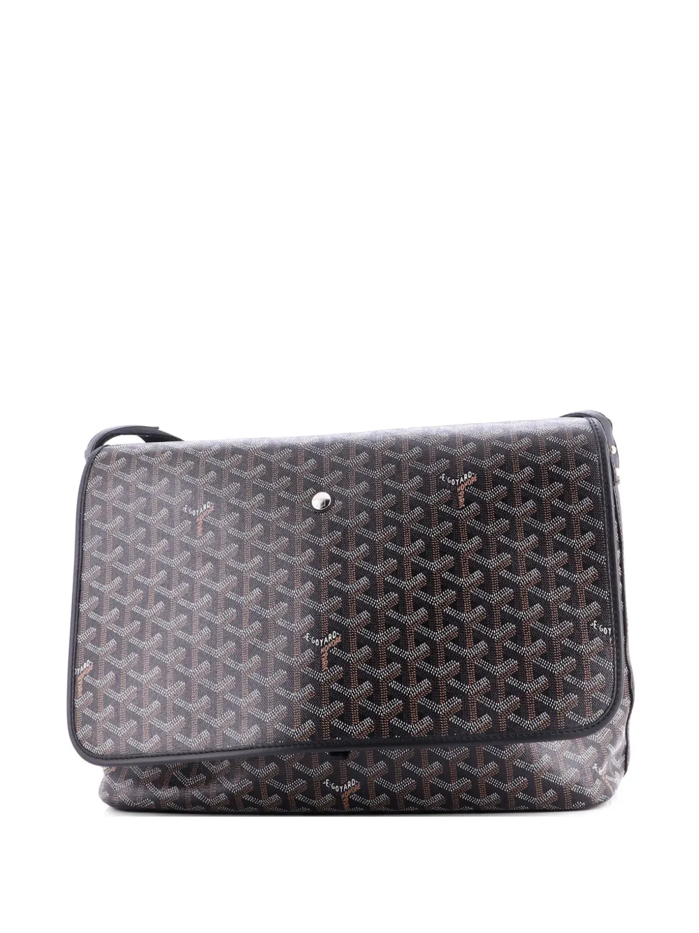 Goyard Pre-Owned Capetien Messenger Bag Coated Canvas crossbody bag - Nero