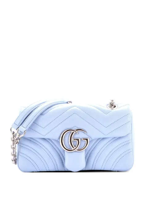 Gucci Pre-Owned GG Marmont Flap Bag Matelasse Leather Small crossbody bag