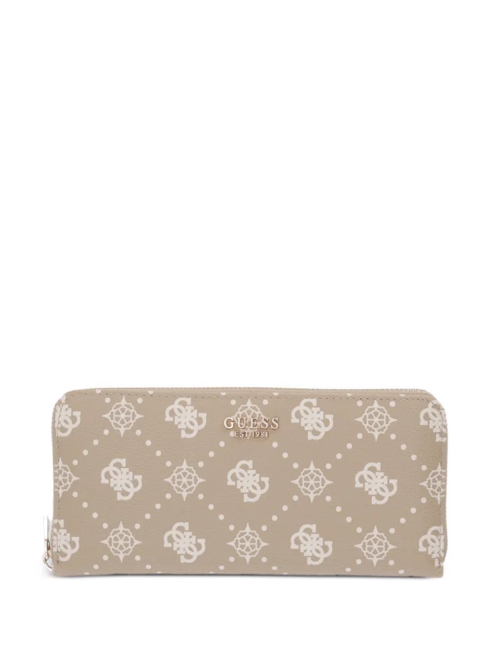 GUESS USA Carrie 4G-monogram wallet - Toni neutri