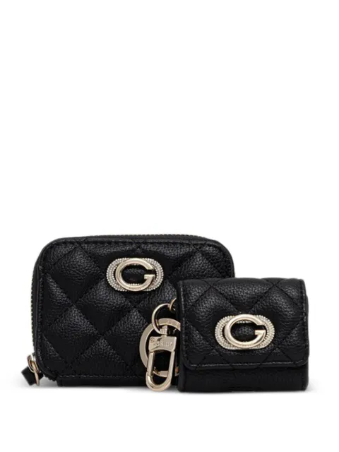 GUESS USA quilted logo wallet