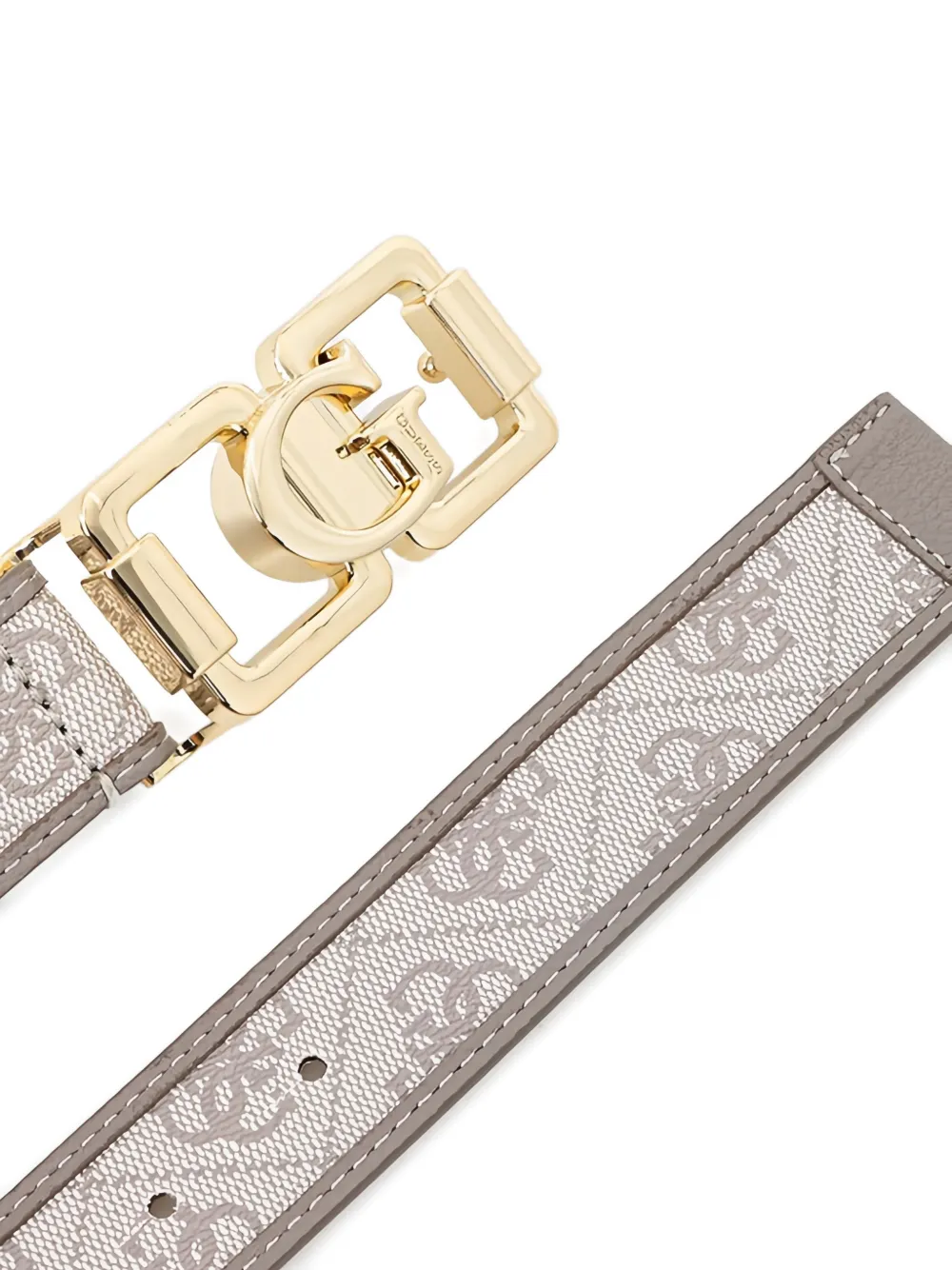 GUESS USA Karnilla 4g logo belt Grijs