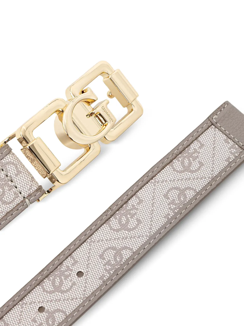 GUESS USA Karnilla 4g logo belt Grijs