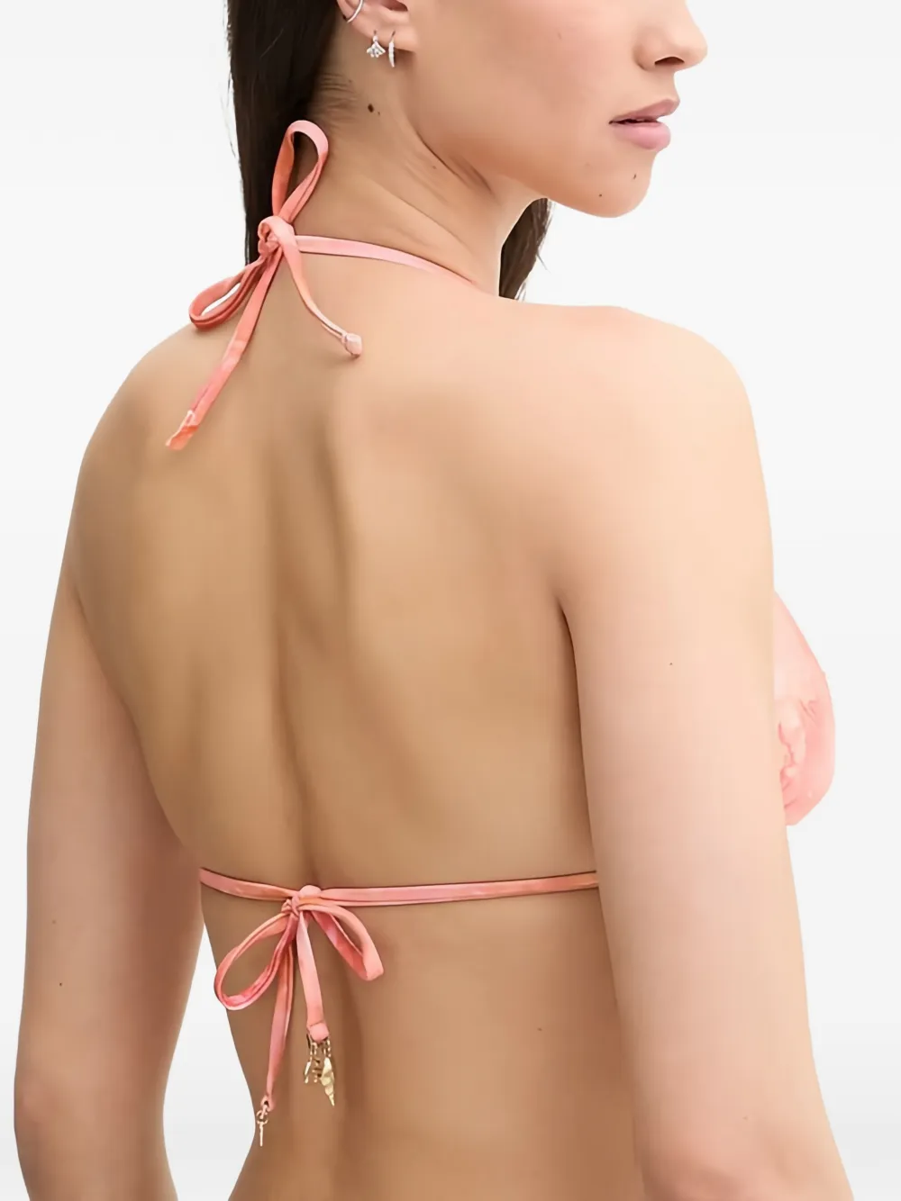GUESS USA Bikinitop met bloemenprint Oranje