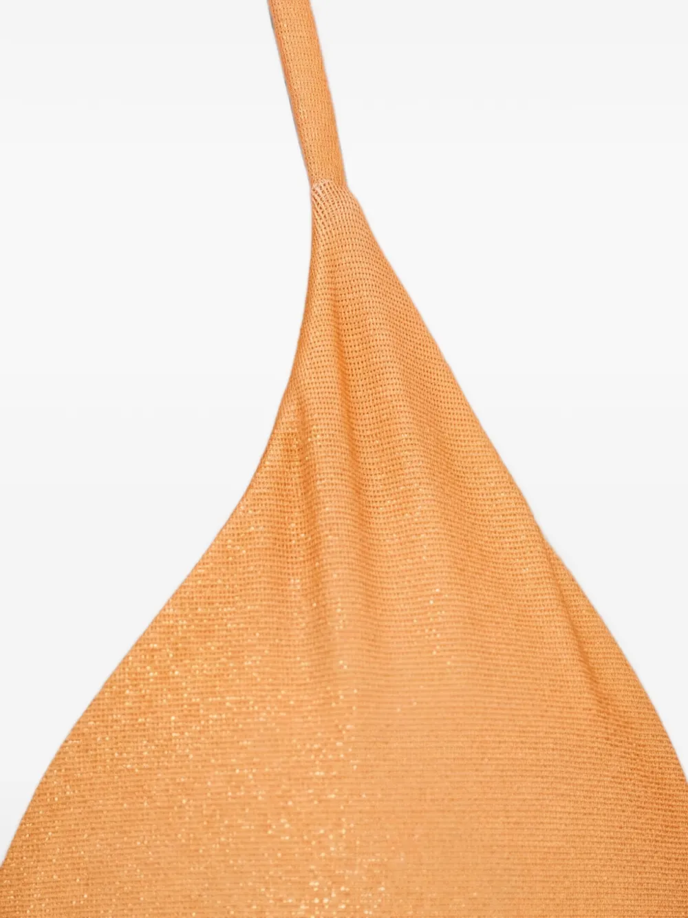 GUESS USA Triangel bikinitop met glitter-effect Oranje