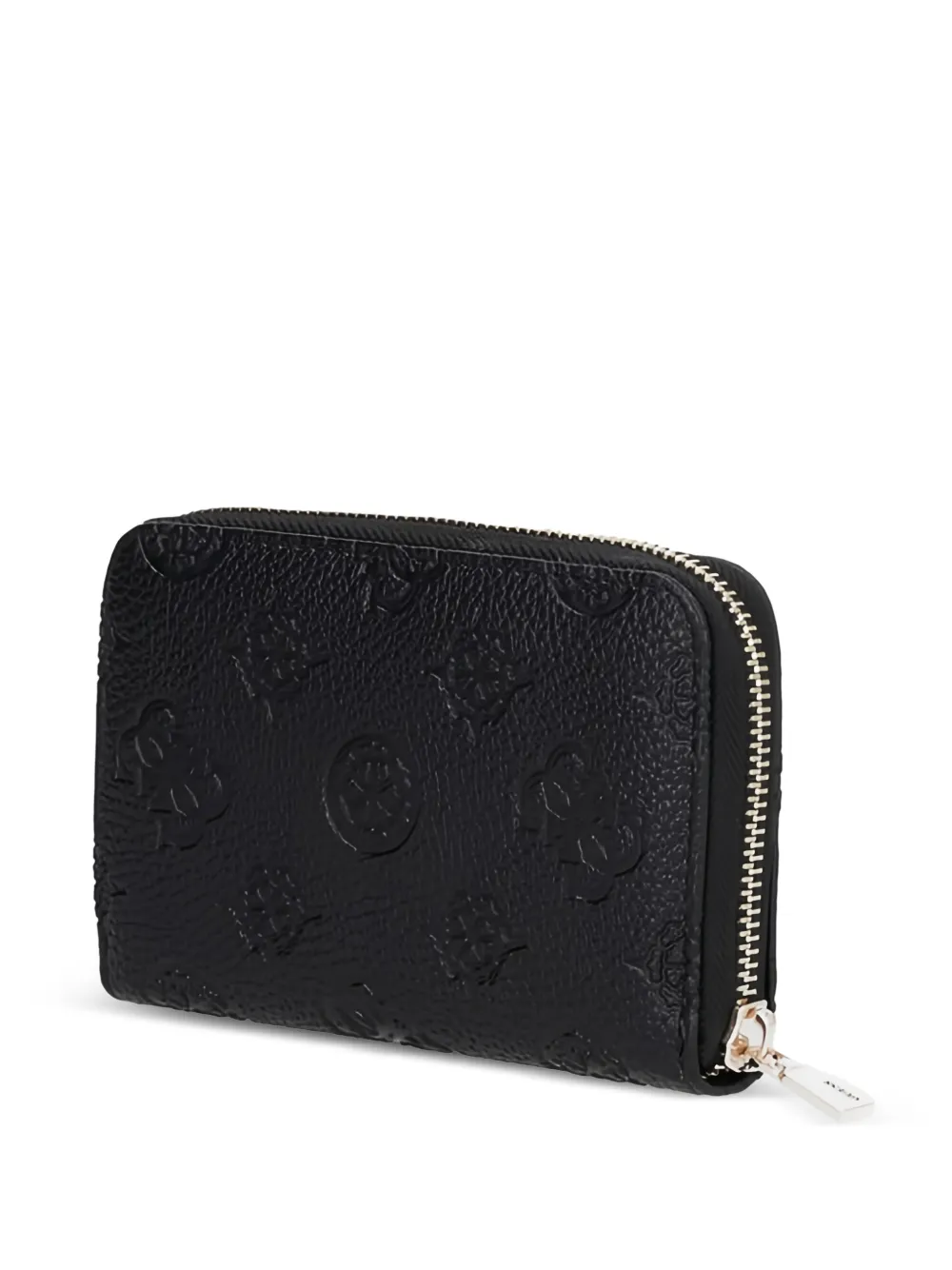 GUESS USA Cresidia portemonnee met logodetail Zwart