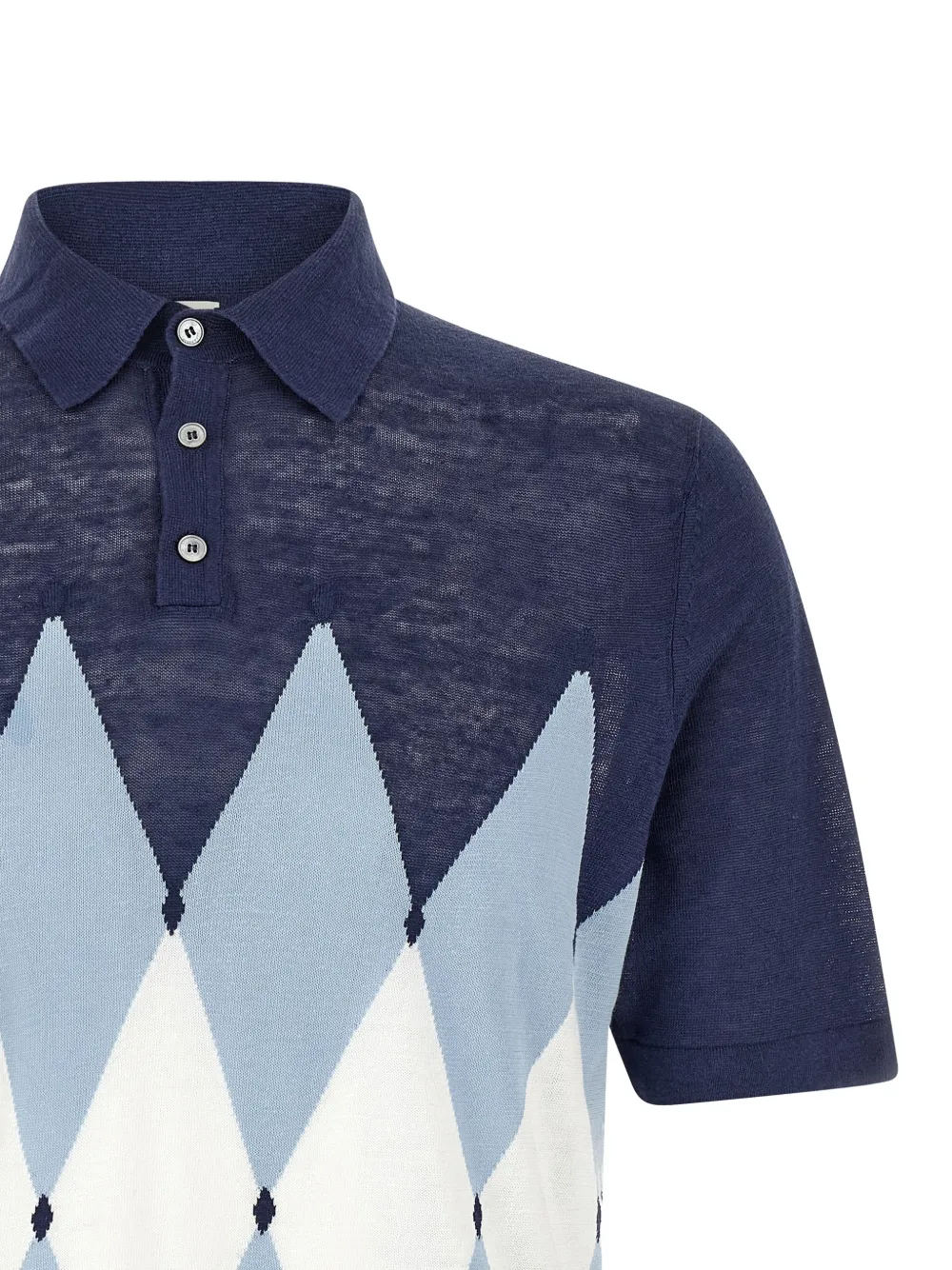 Ballantyne Poloshirt met korte mouwen Blauw