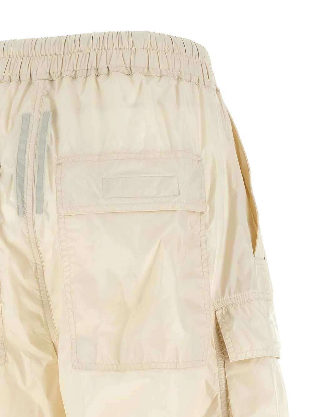 Rick Owens DRKSHDW Broek met elastische taille en trekkoord Beige