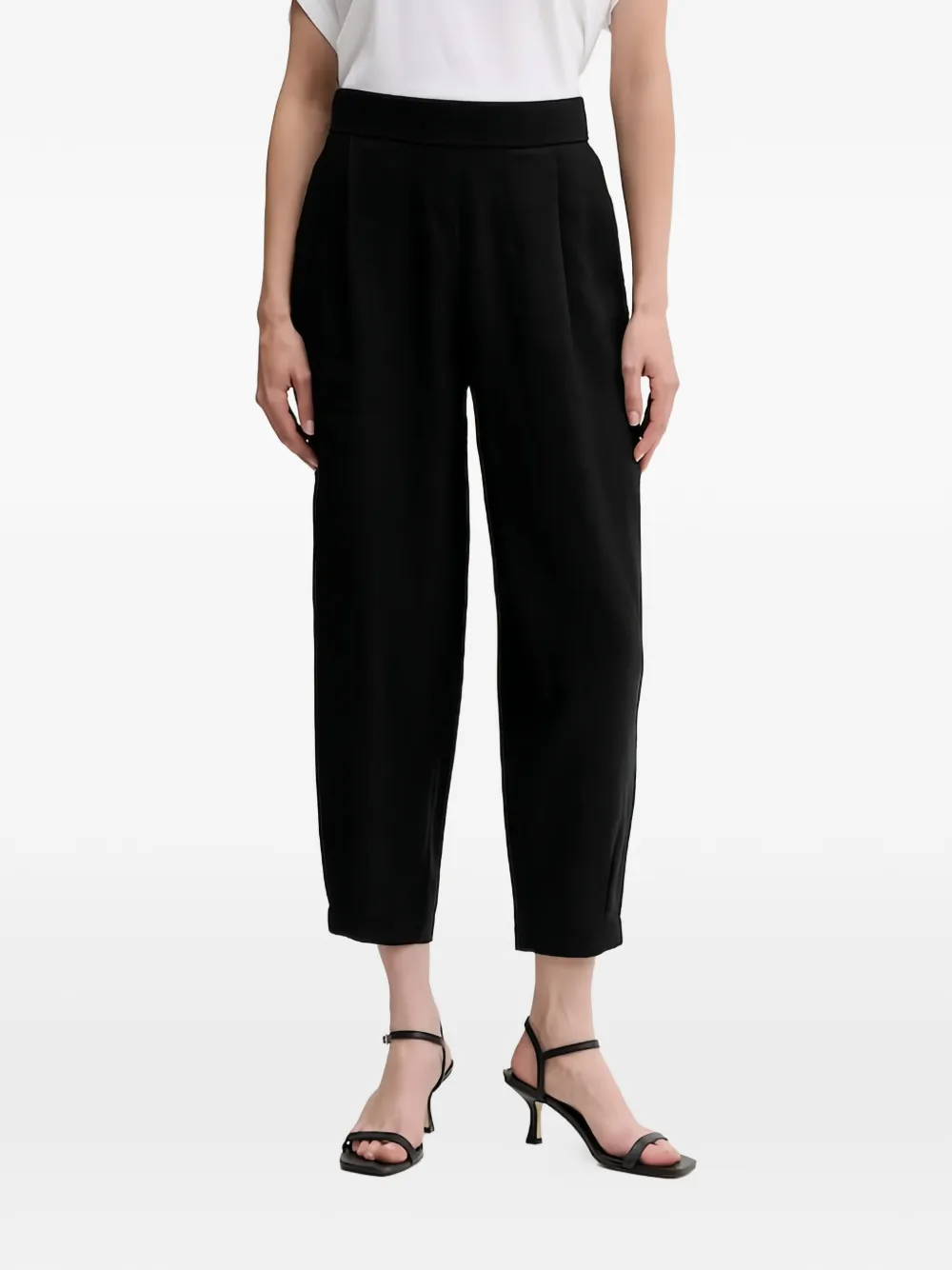 Benetton tapered trousers - Nero
