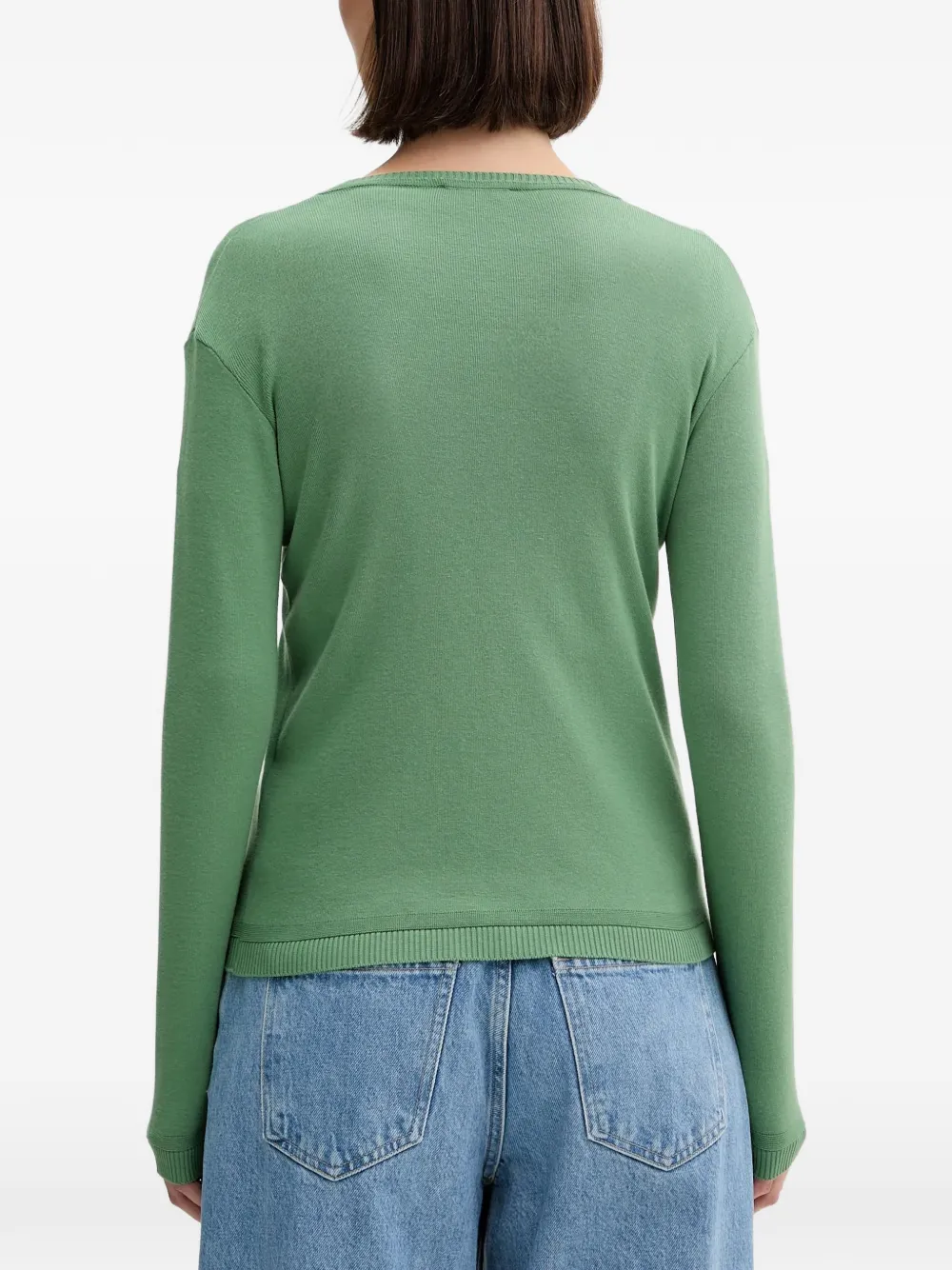 Benetton Button-up vest Groen