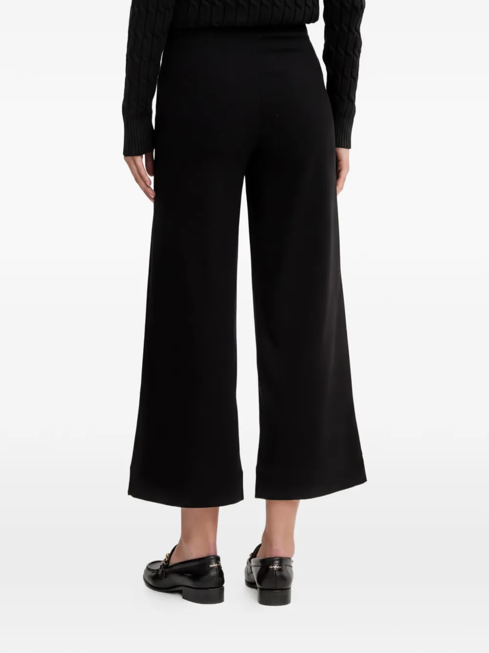 Benetton Broek met knopen Zwart