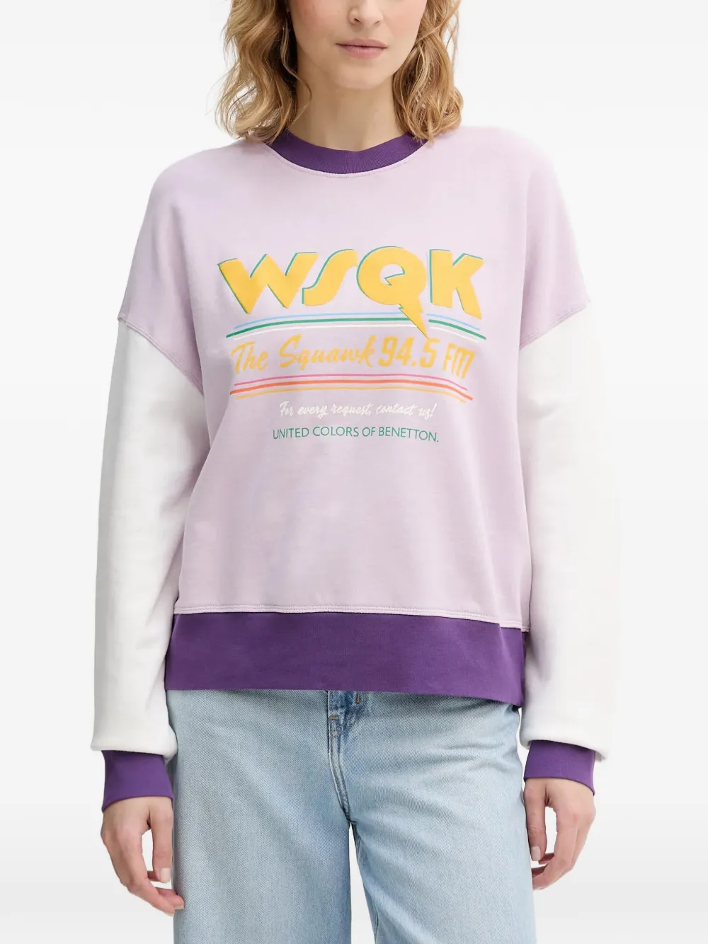 Benetton x Stranger Things crew-neck sweatshirt