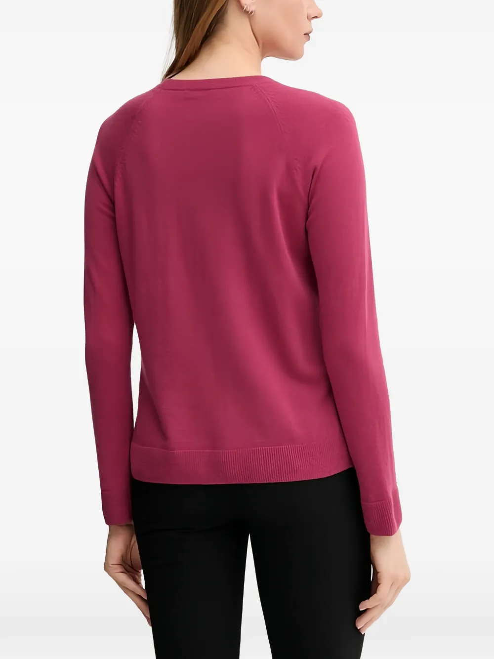 Benetton Trui met raglanmouwen Roze