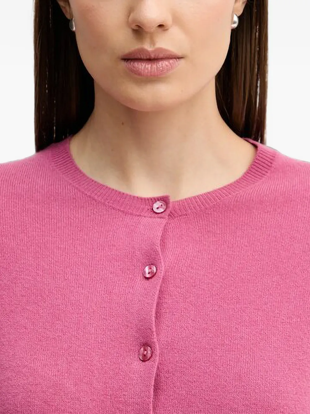 Benetton Button-up vest Roze