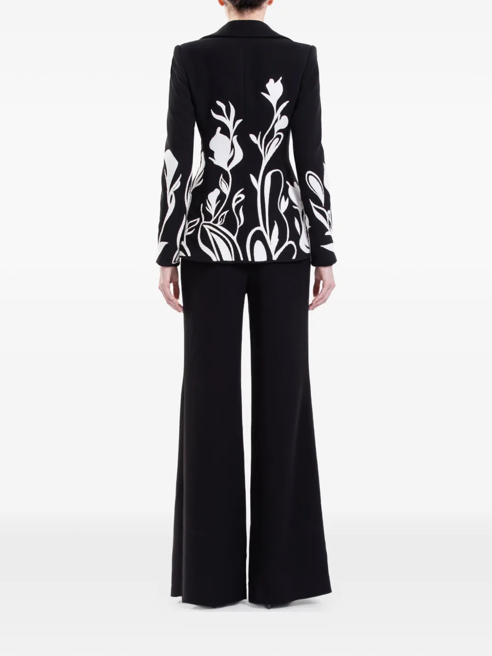 Saiid Kobeisy Straight pantalon Zwart