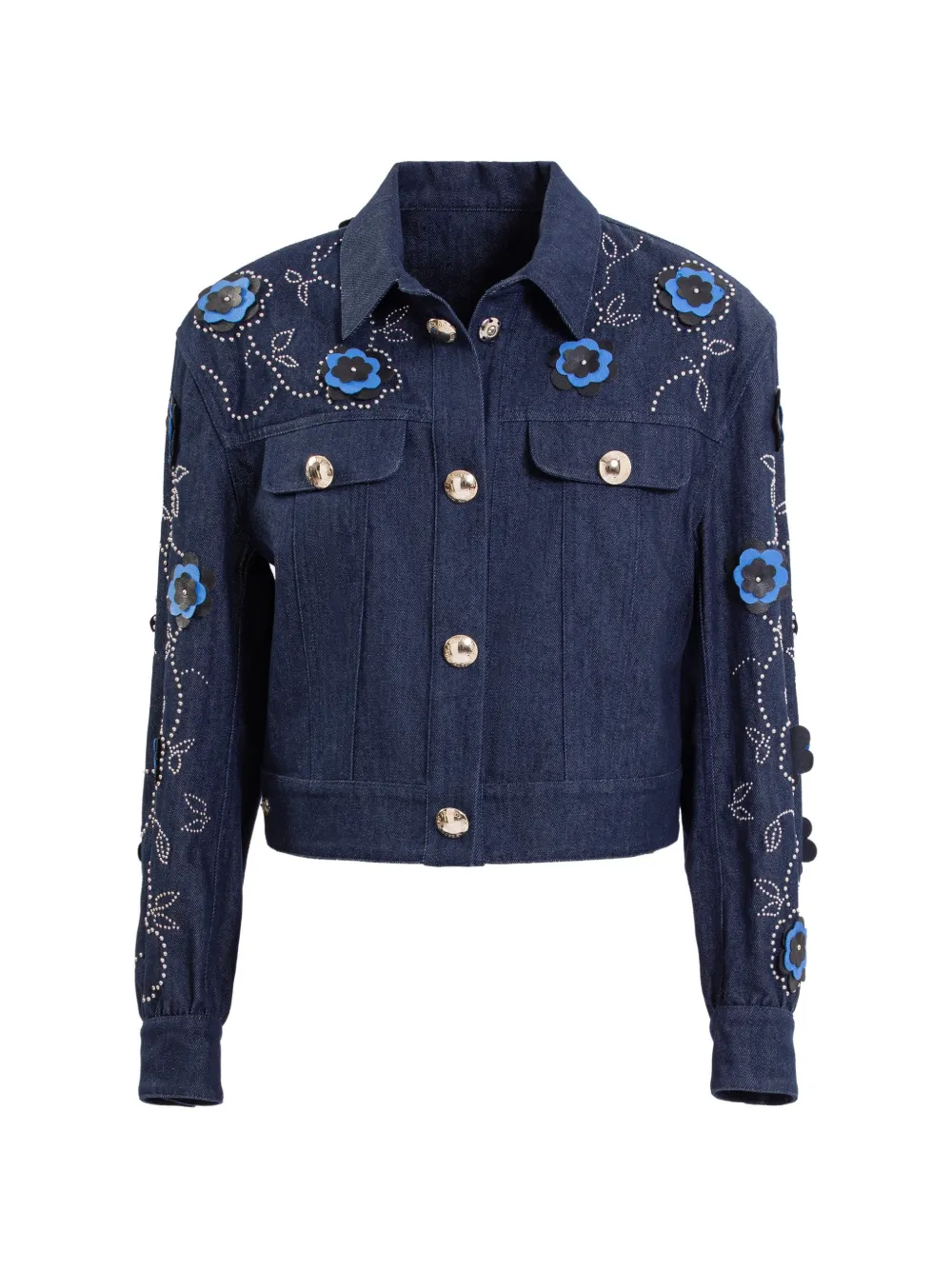 Saiid Kobeisy Abito midi con ruches - Nero