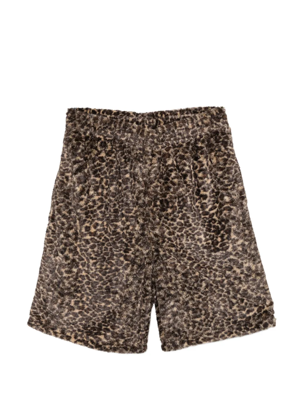 Stüssy leopard-print shorts - Toni neutri