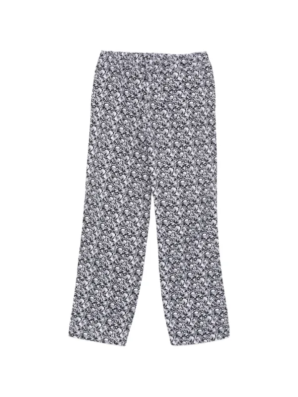 パンツ Stussy Denim Pants Skull Pattern Stüssy skull-pattern Trousers | Black | FARFETCH