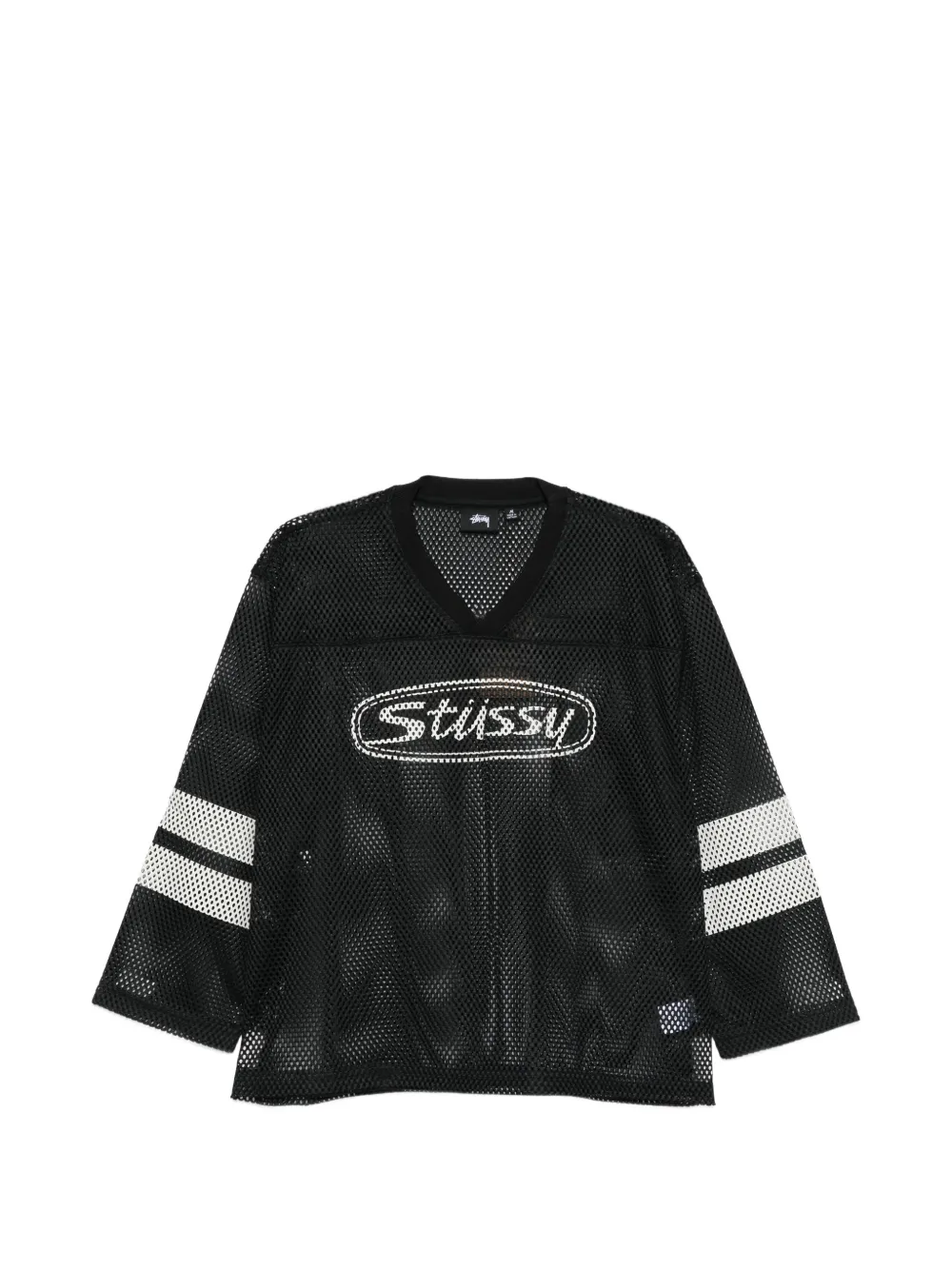 Stüssy striped jersey - Nero