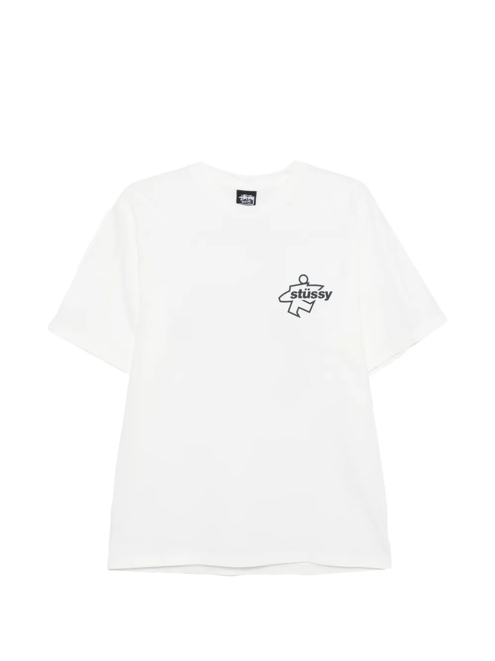 Stüssy T-shirt con logo - Bianco
