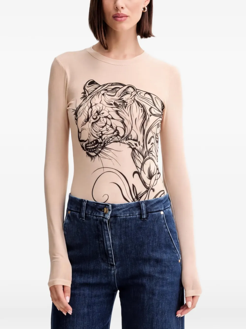 GUESS USA Penelope bodysuit - Toni neutri
