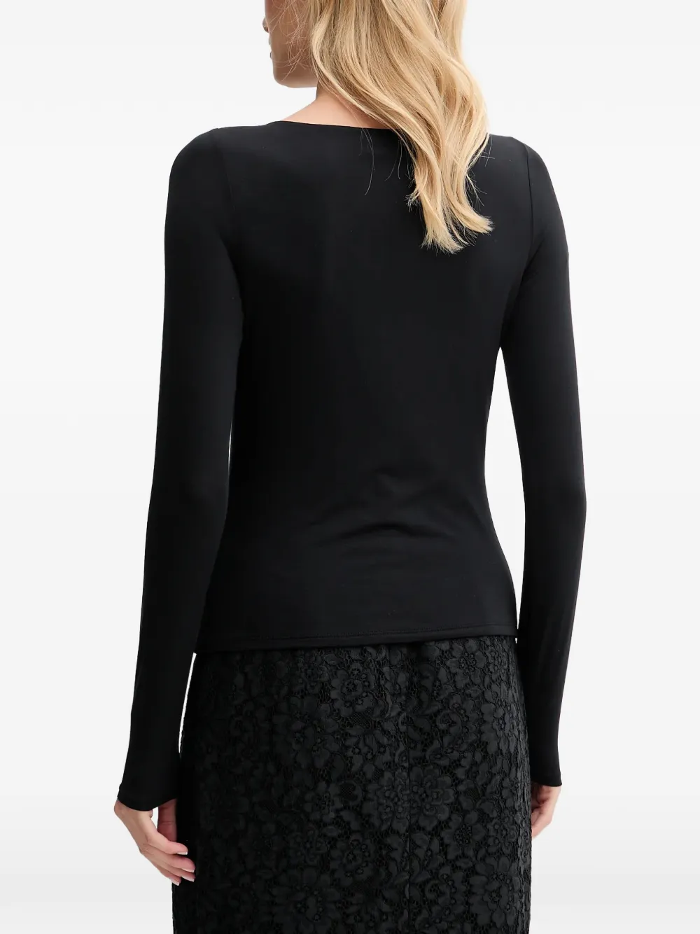 GUESS USA Joey geknoopte top Zwart