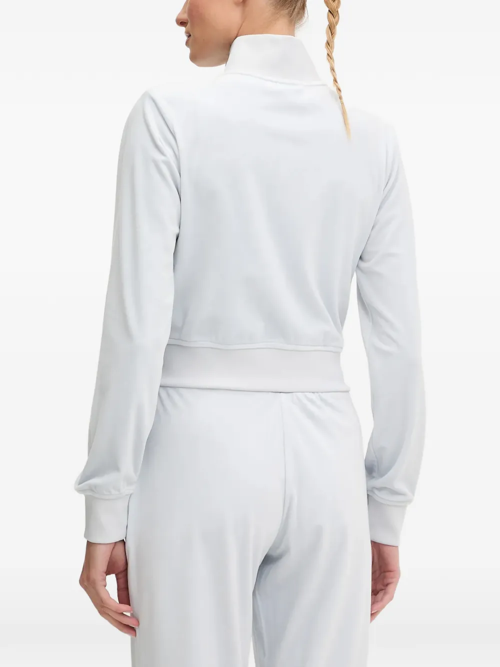 GUESS USA Sweater verfraaid met stras en rits Blauw