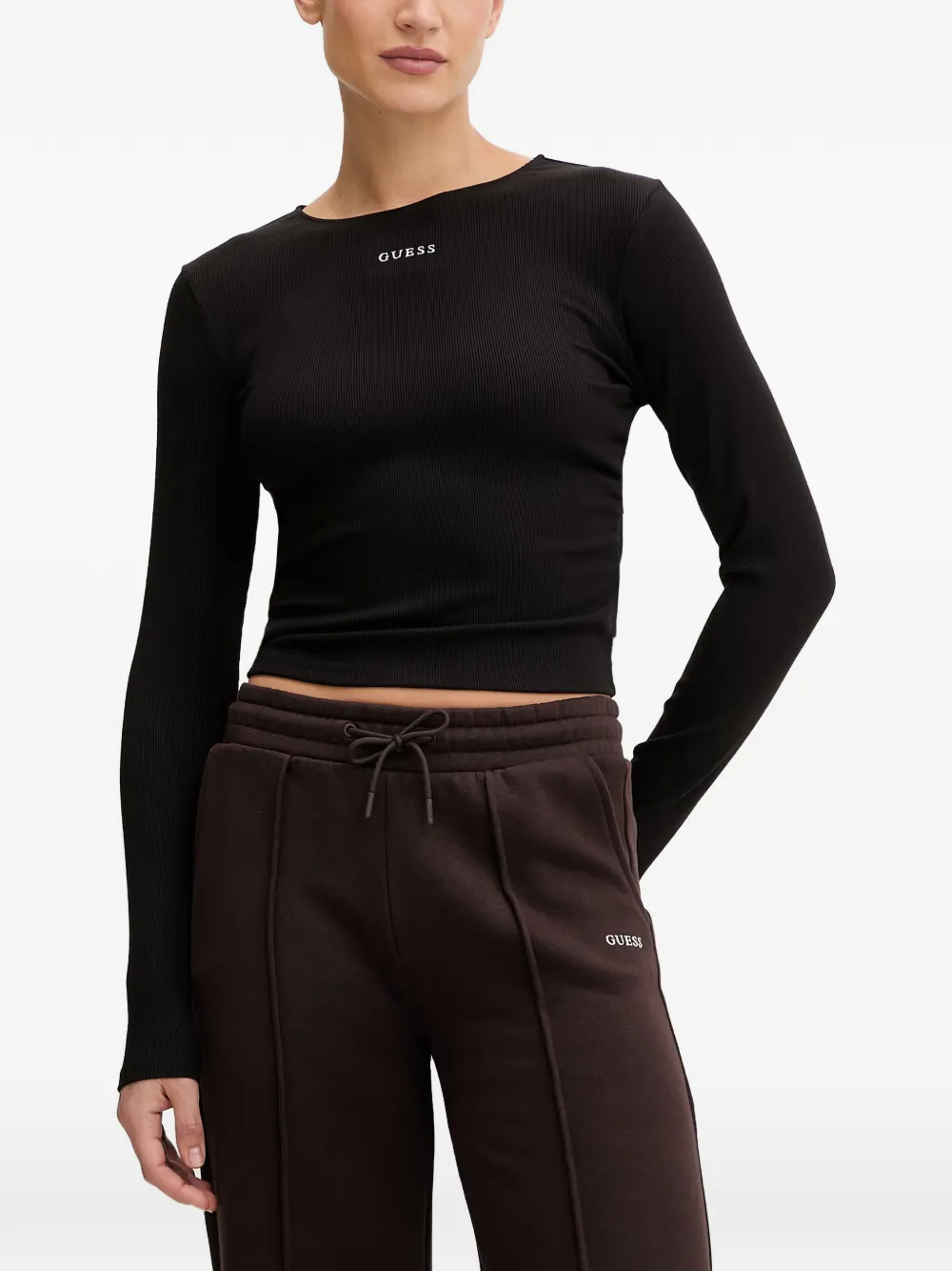 GUESS USA logo-print T-shirt - Nero