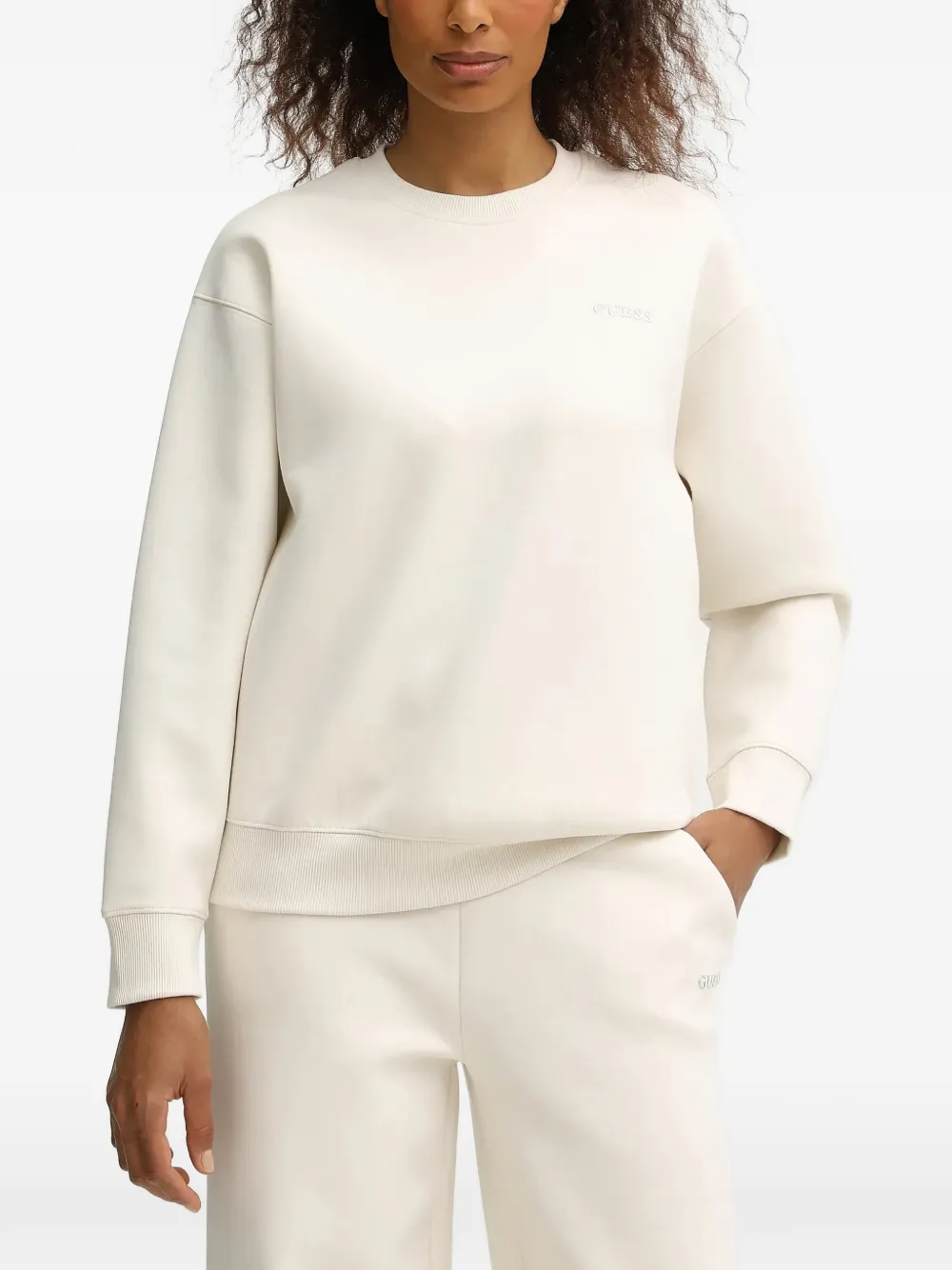 GUESS USA crew-neck sweatshirt - Toni neutri