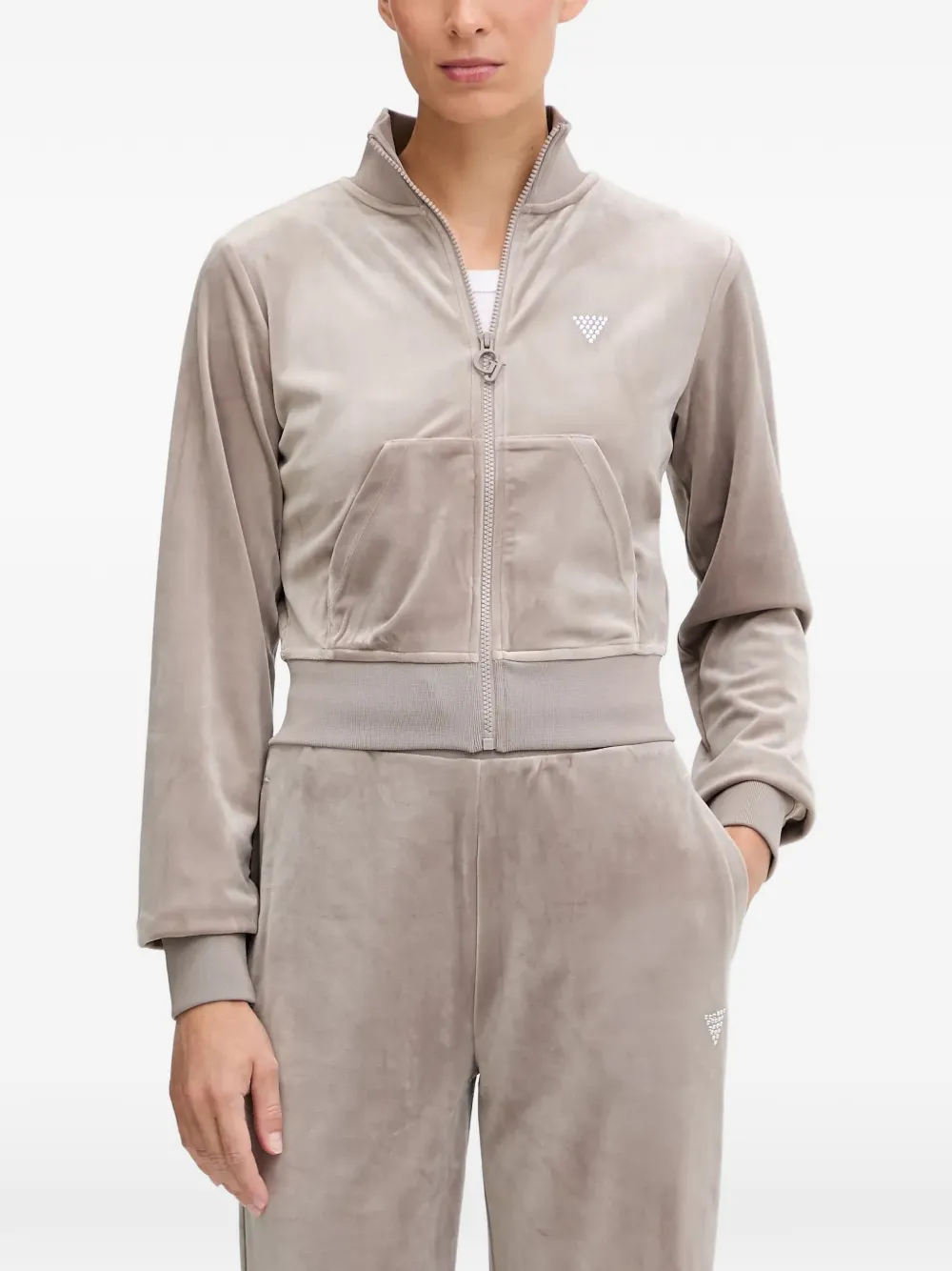 GUESS USA zip-up jacket - Nude