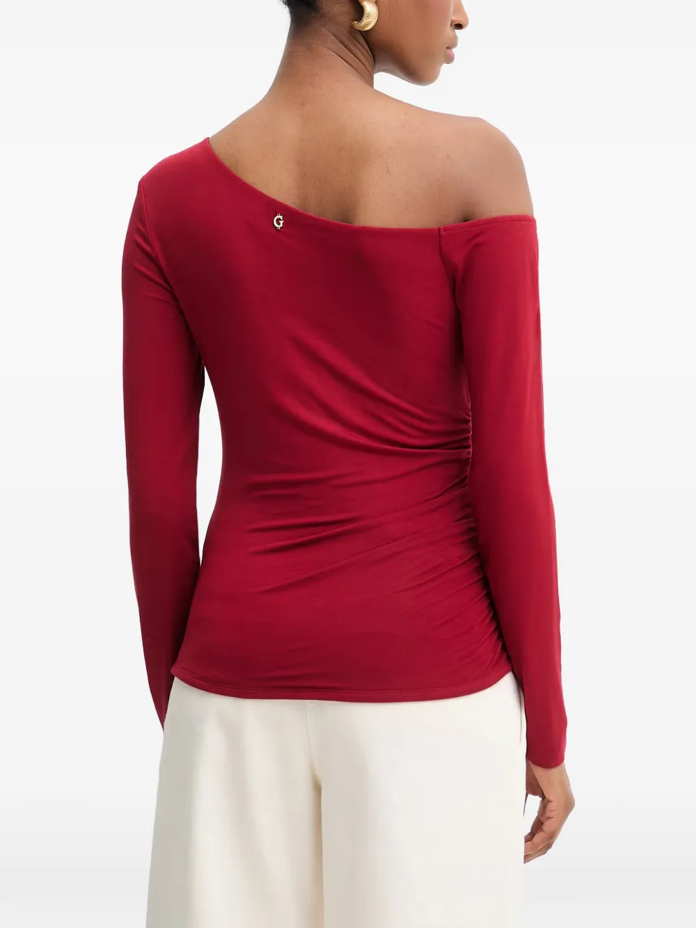 GUESS USA Asymmetrische top Rood