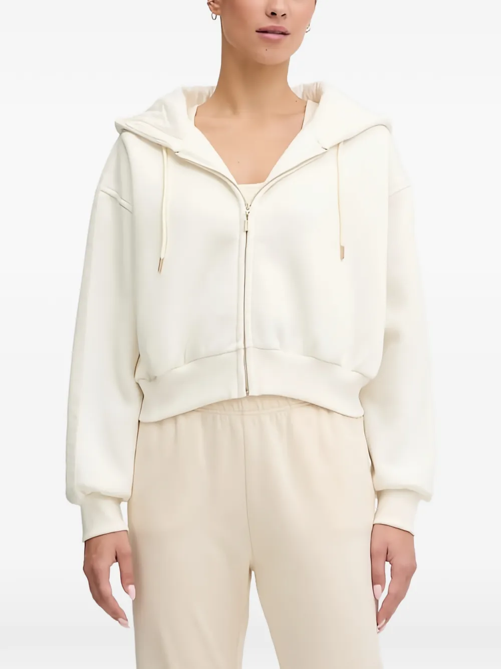 GUESS USA zip-up hoodie - Toni neutri