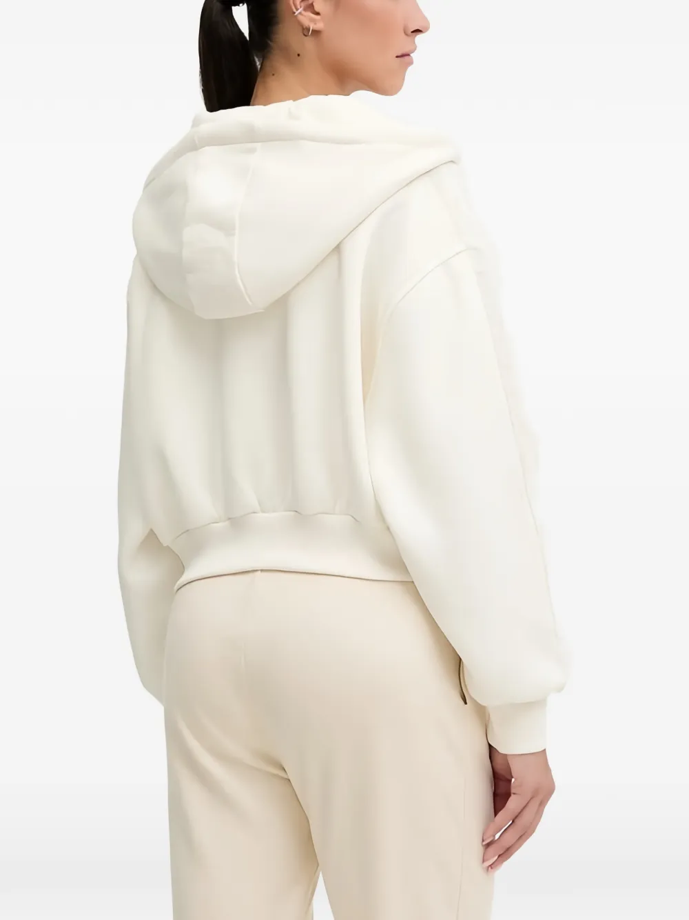 GUESS USA Hoodie met rits Beige