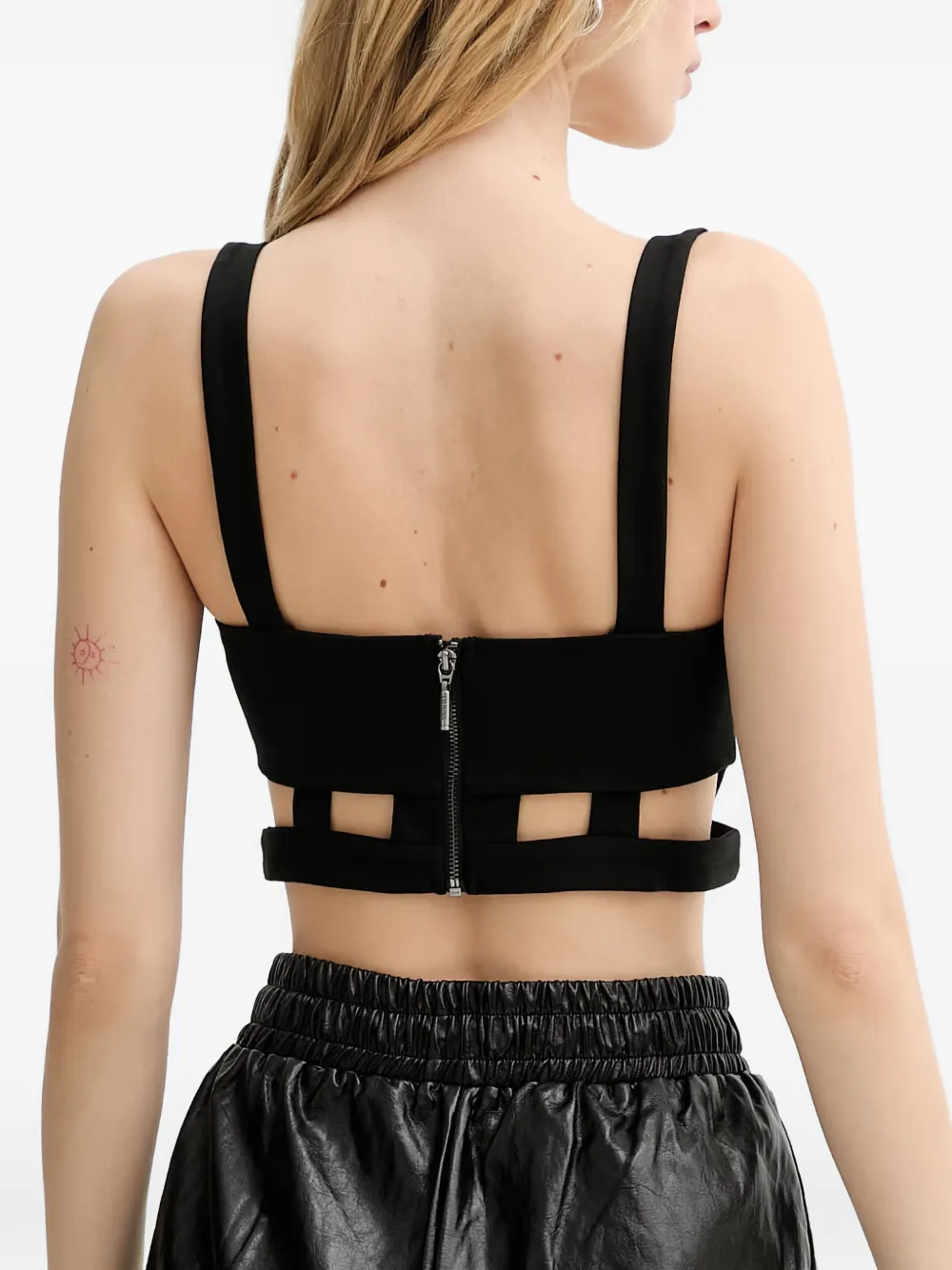 GUESS USA Cropped top Zwart