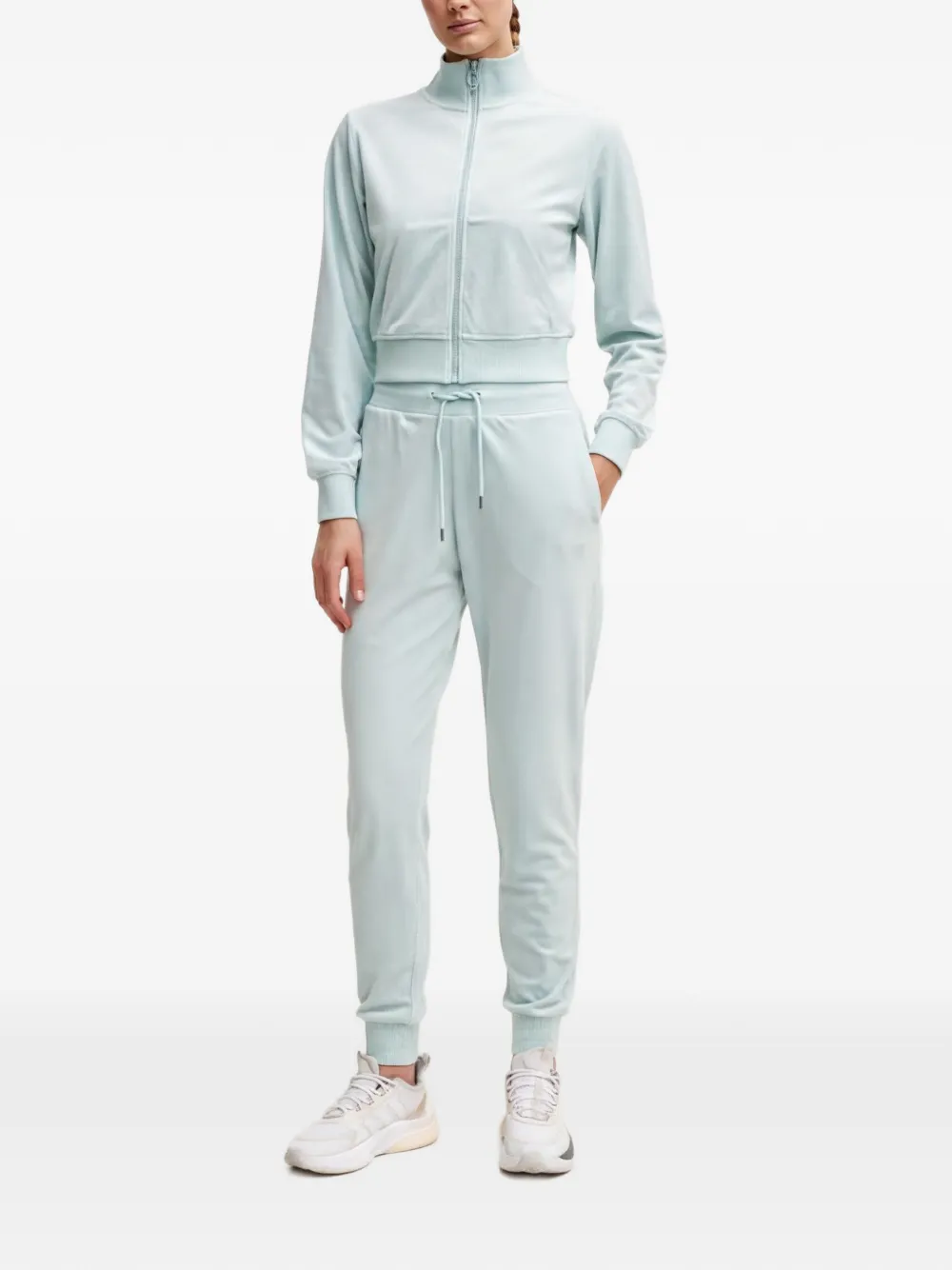 GUESS USA zip-up sweatshirt Blauw